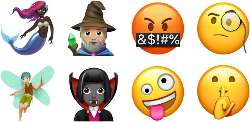 Новые emoji в iOS 11.1