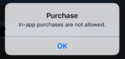 Как отключить встроенные покупки на iPhone 
