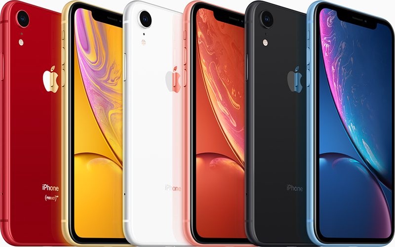 Цвета iPhone XR Цвета iPhone XR