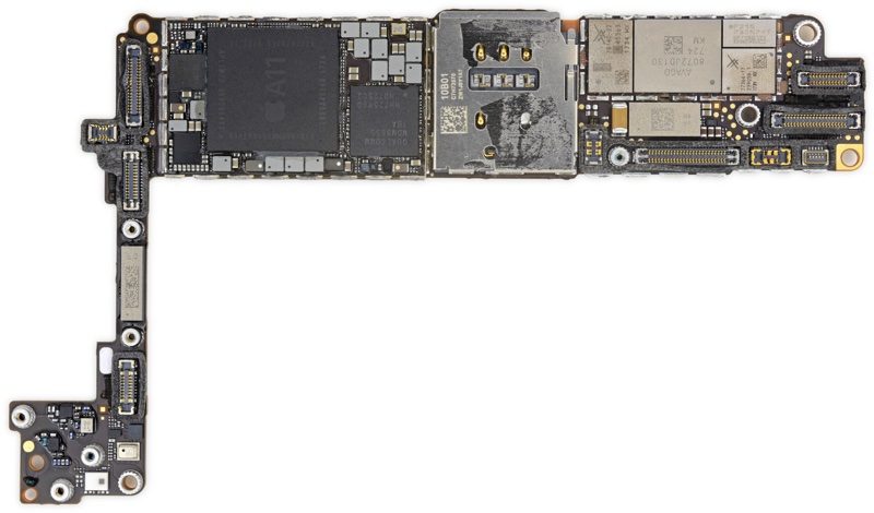 Материнская плата iPhone 8