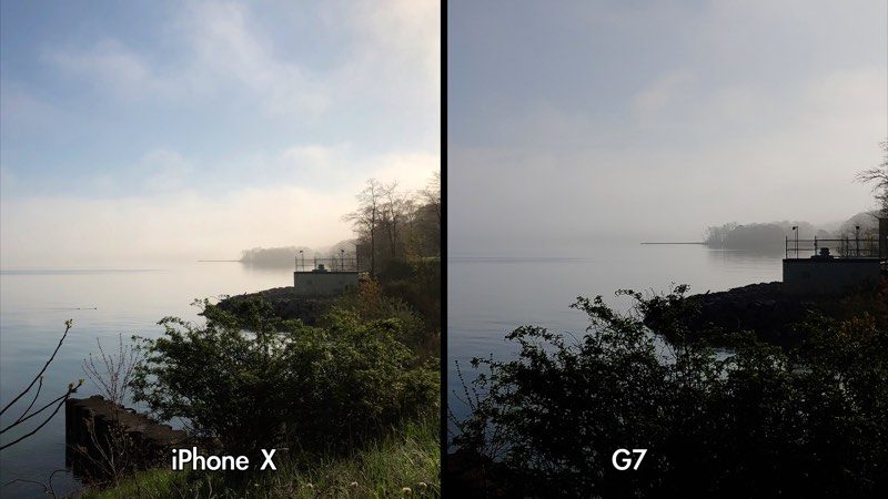 Сравнение камер iPhone X и LG G7 ThinQ Сравнение камер iPhone X и LG G7 ThinQ