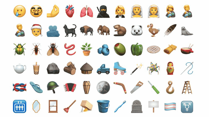 new emoji 13 new emoji 13