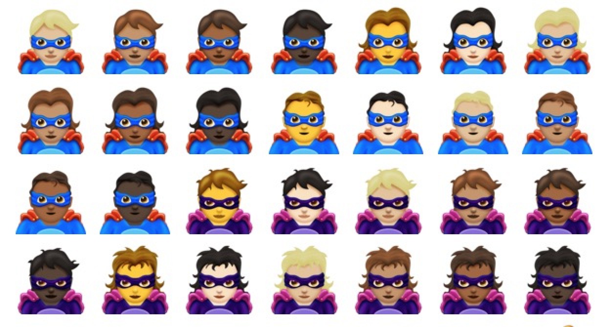 Новые emoji 11.0 Новые emoji 11.0